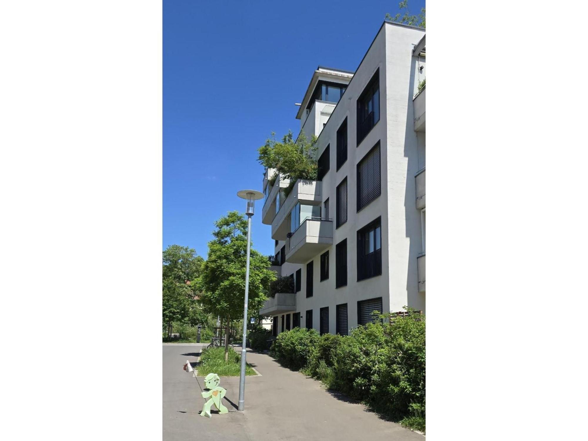 Stadtnahes Gaestezimmer Im Penthouse Bei Esi Tubinga Esterno foto