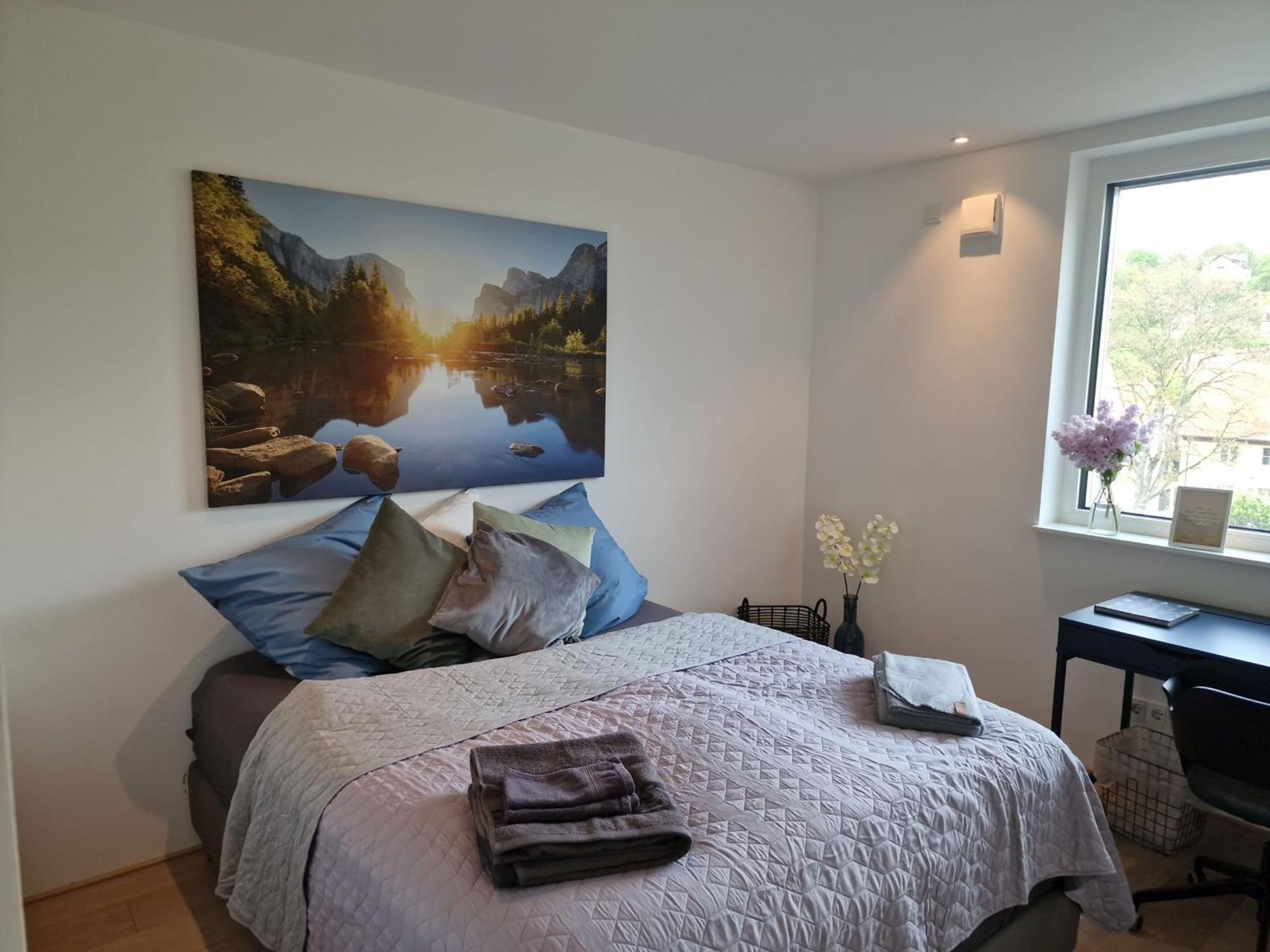 Stadtnahes Gaestezimmer Im Penthouse Bei Esi Tubinga Esterno foto
